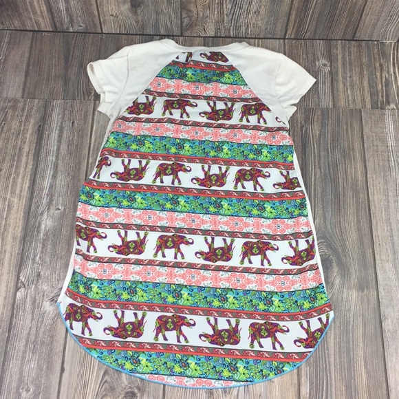 rue 21 t-shirt Elephant Print Women’s Size XS Used - Picture 7 of 8